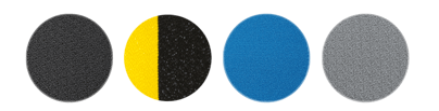 Crown Matting WB Z023KP Wear-Bond Comfort-King Pebble-Surface Anti-Fatigue Mat 2' x 3' Black