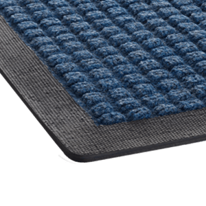 SOAKARO Bath Mat - Blue Stars Design, Soft Absorbent Bathroom Rug For Floor Safety & Decor